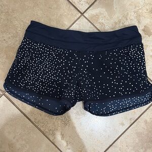 lululemon athletica Black and White Athletic Shorts